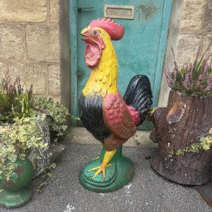 Large Cast Iron Cockerel